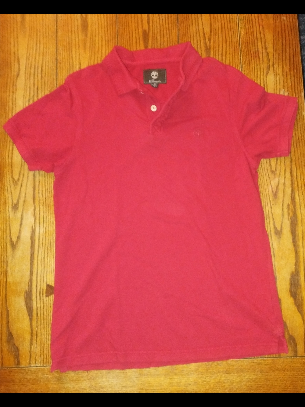 Timberland Earthkeepers Men Size M Red Polo Shirt